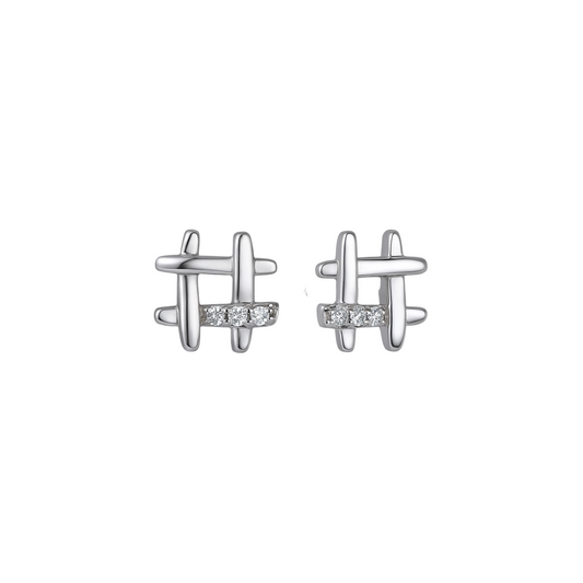 Hashtag Echo Earrings