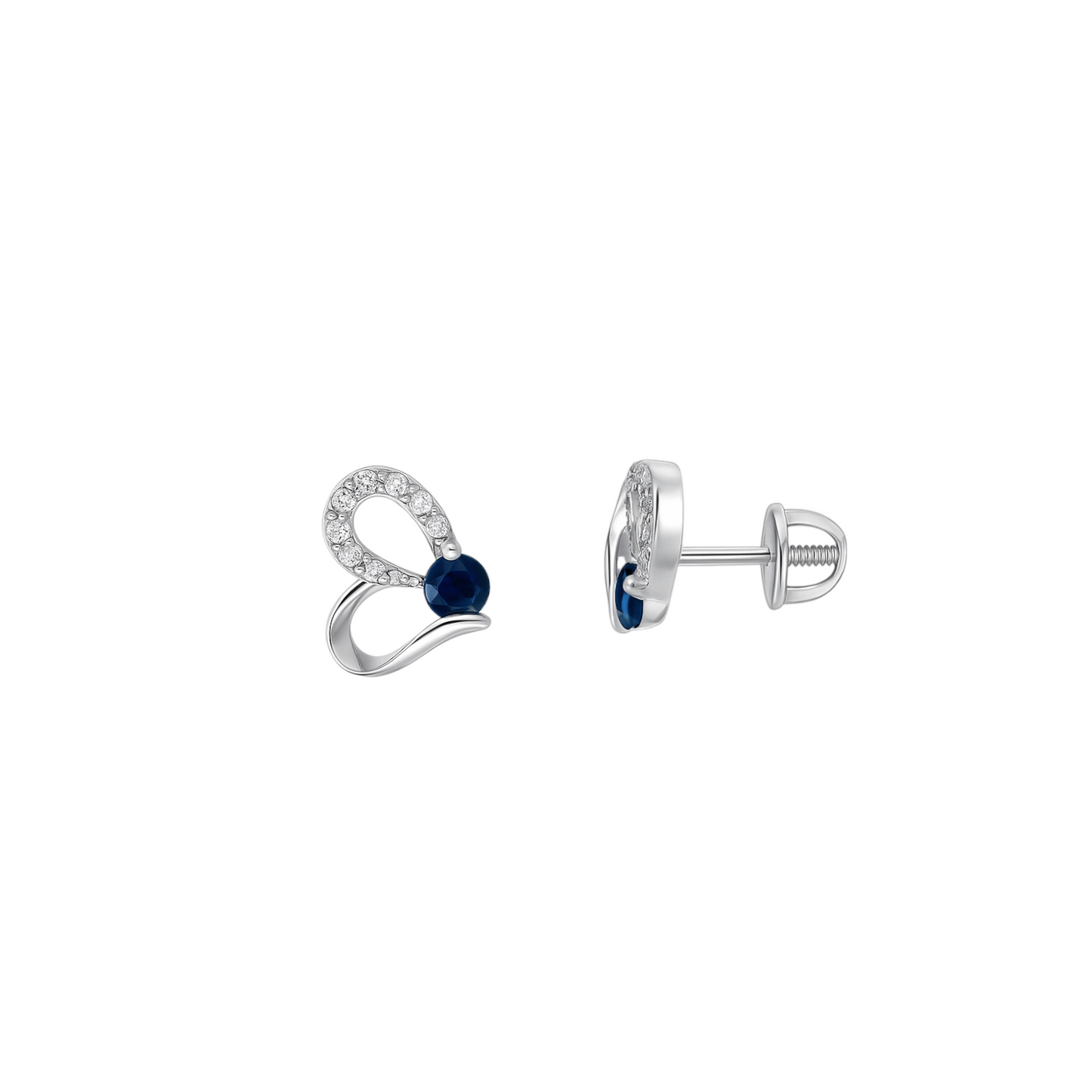 Half Flutter Earrings