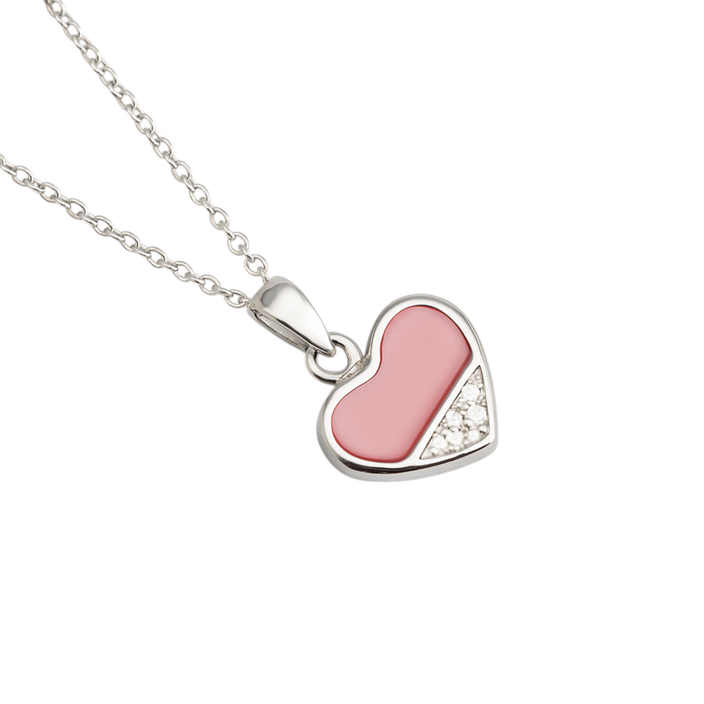 Blush Heart Pendant
