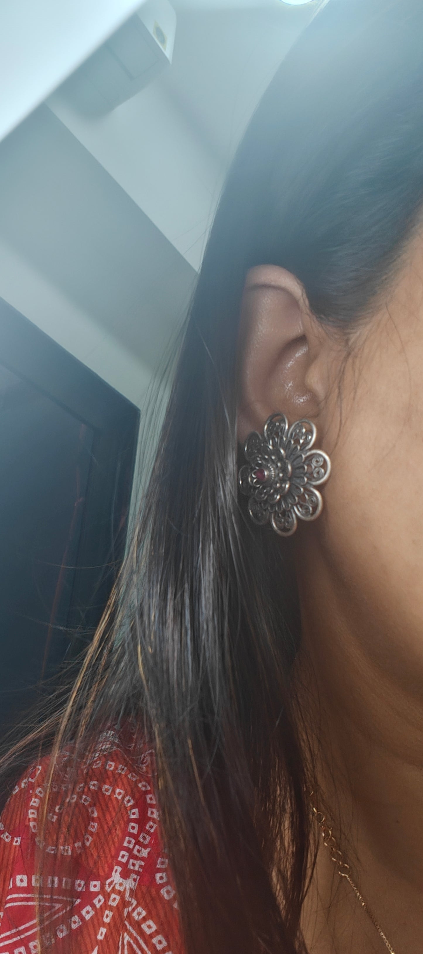 Timeless Bloom Antique Detachable Jhumkas