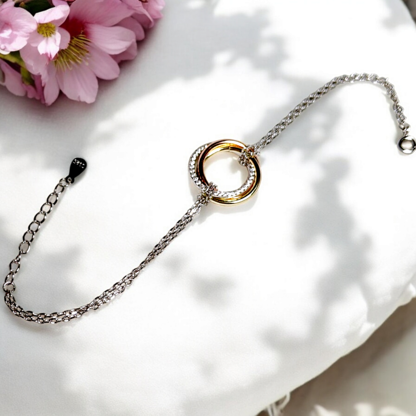 Elegant Trinity Knot Bracelet
