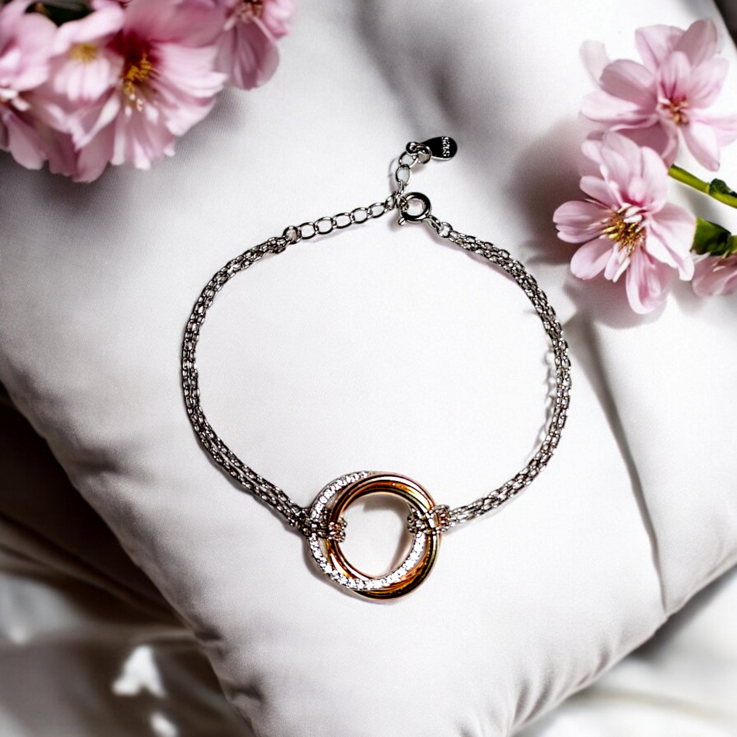 Elegant Trinity Knot Bracelet