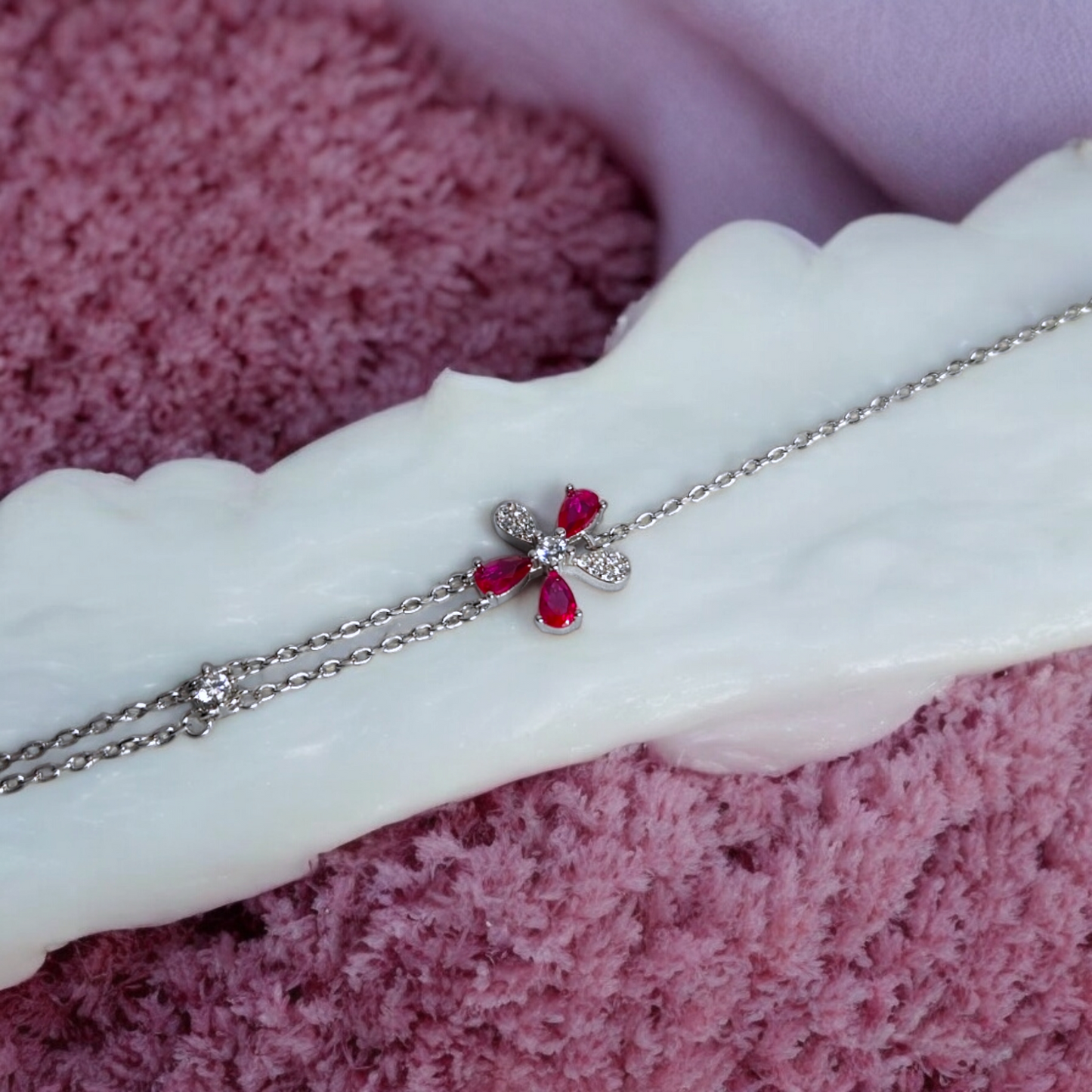 Minimal Floral Bracelet
