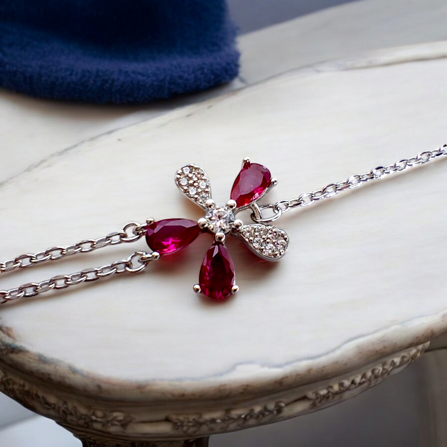 Minimal Floral Bracelet