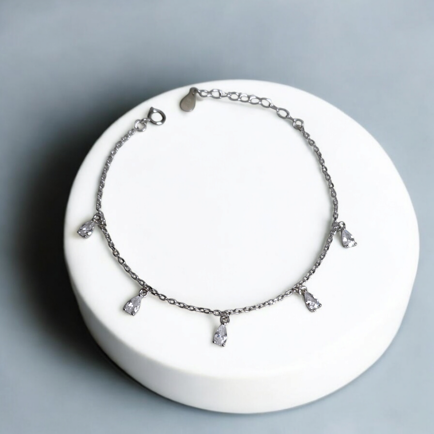 Sparkling Diamond Charms Bracelet