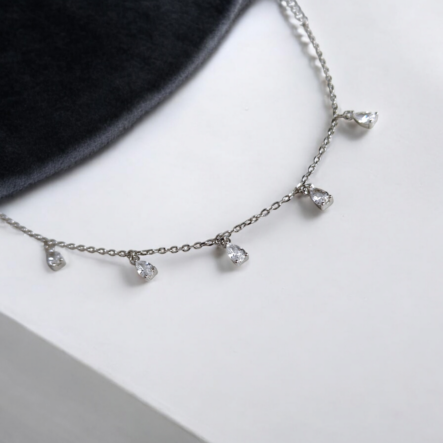 Sparkling Diamond Charms Bracelet