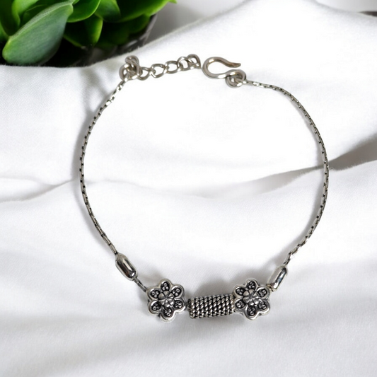 Eternal Blossom Silver Bracelet
