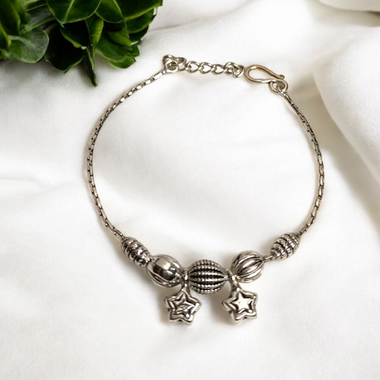 Mystic Maze Silver Bracelet