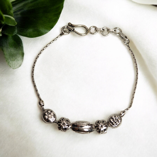 Celestial Charm Silver Bracelet