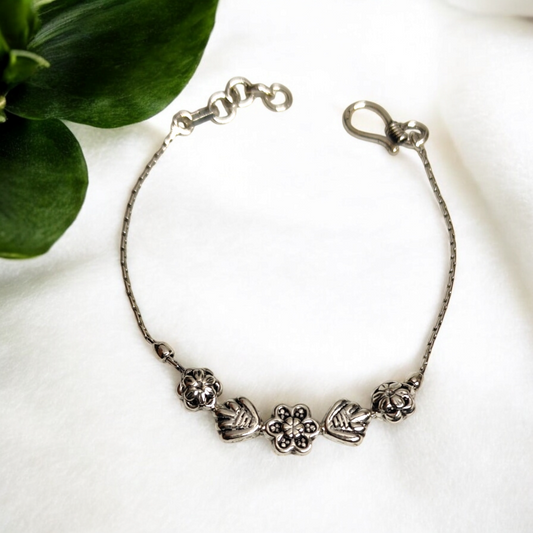 Starlight Symphony Silver Bracelet