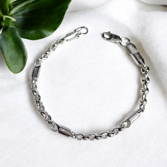 Timeless Aura Pure Silver Bracelet