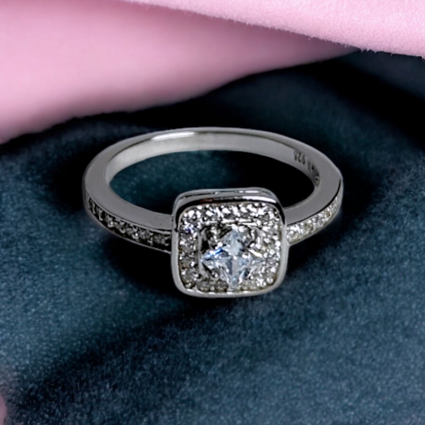 The Timeless Spark Ring