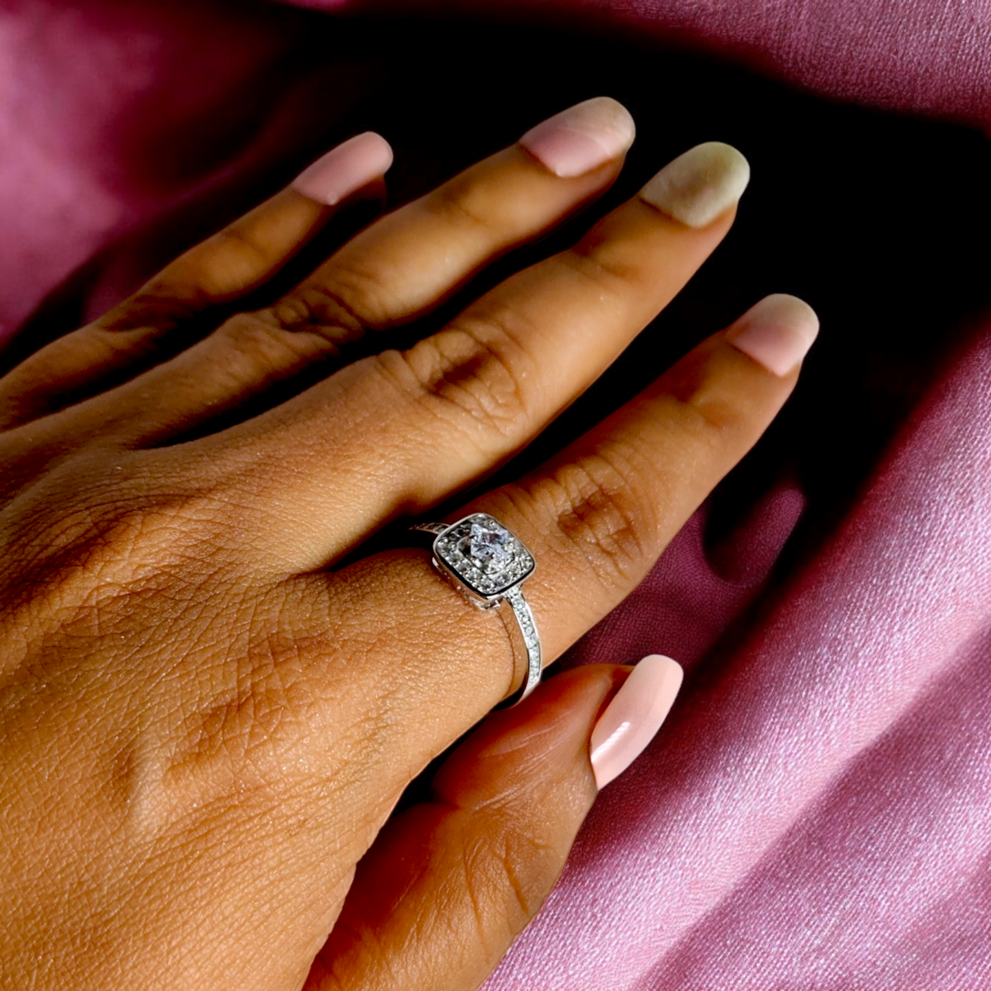 The Timeless Spark Ring