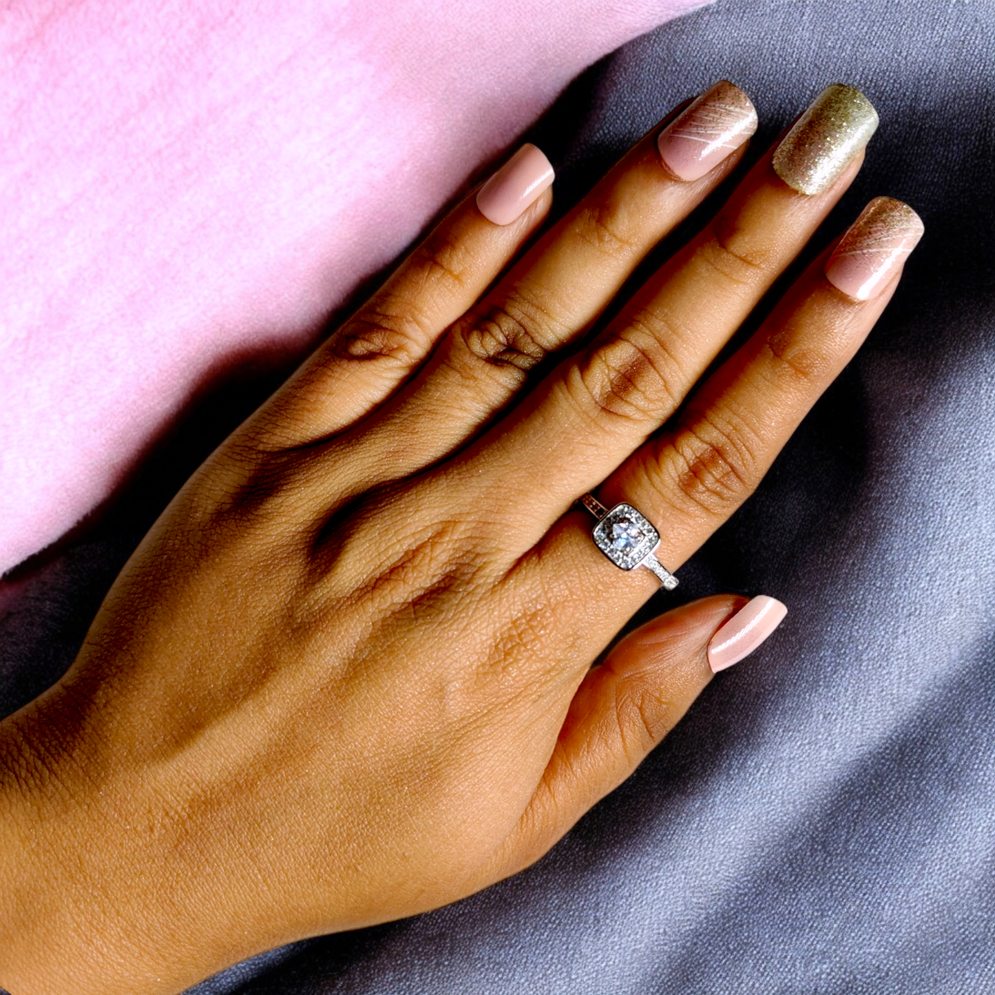 The Timeless Spark Ring