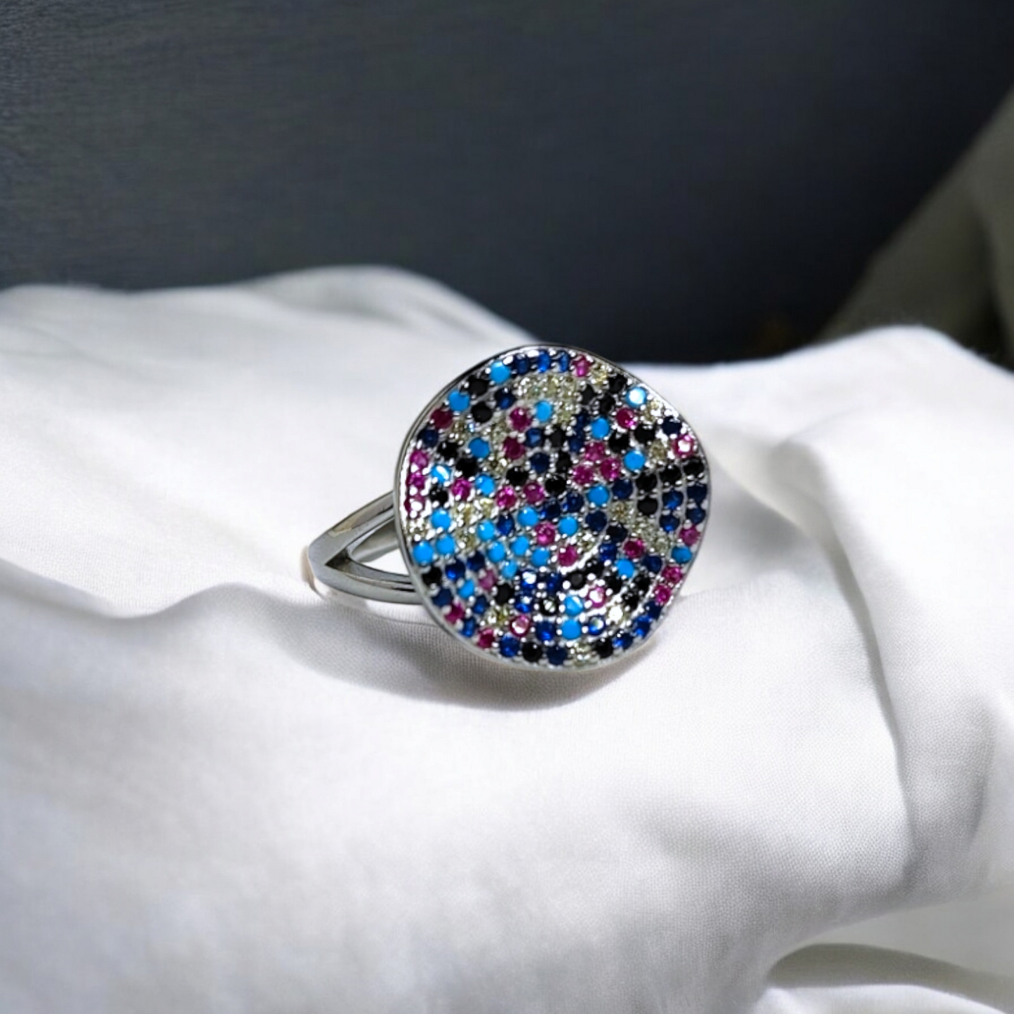 Colorburst Halo Ring
