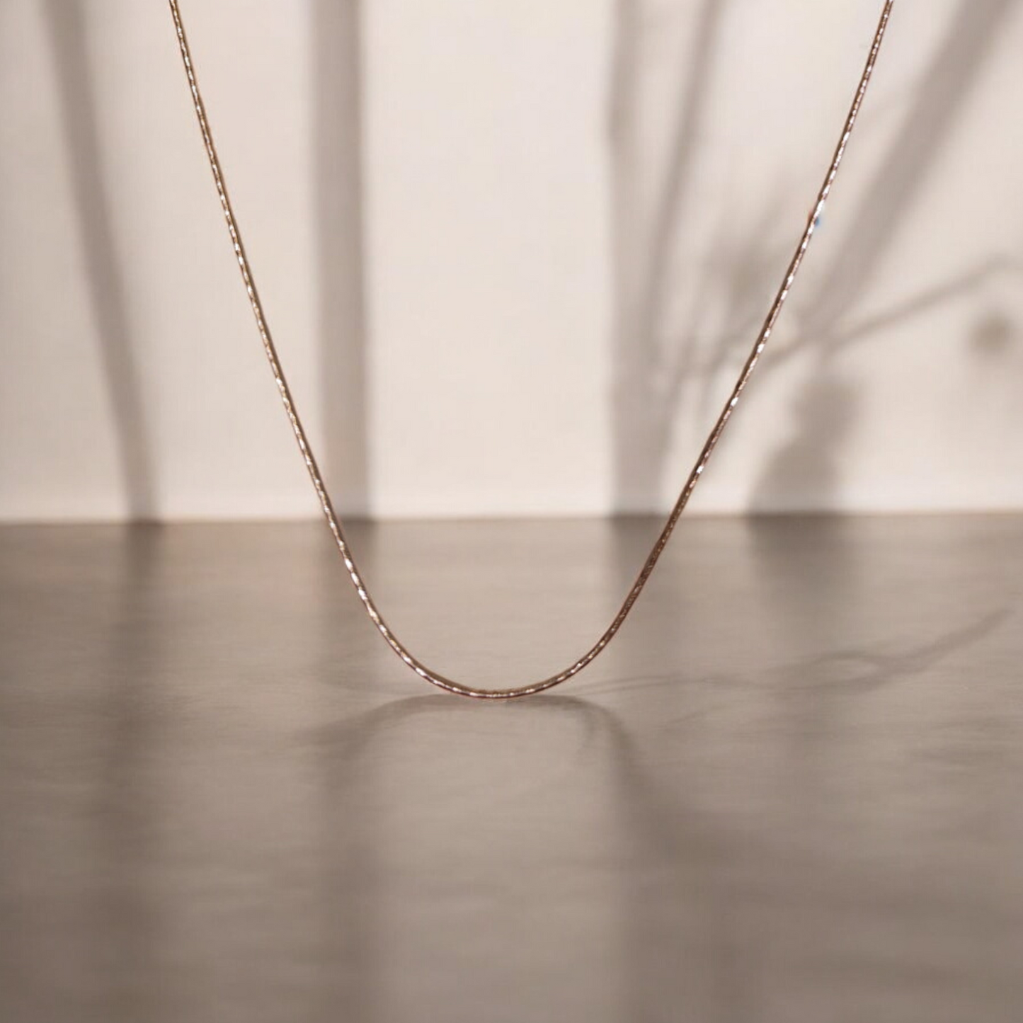 Radiant Rose Gold Chain