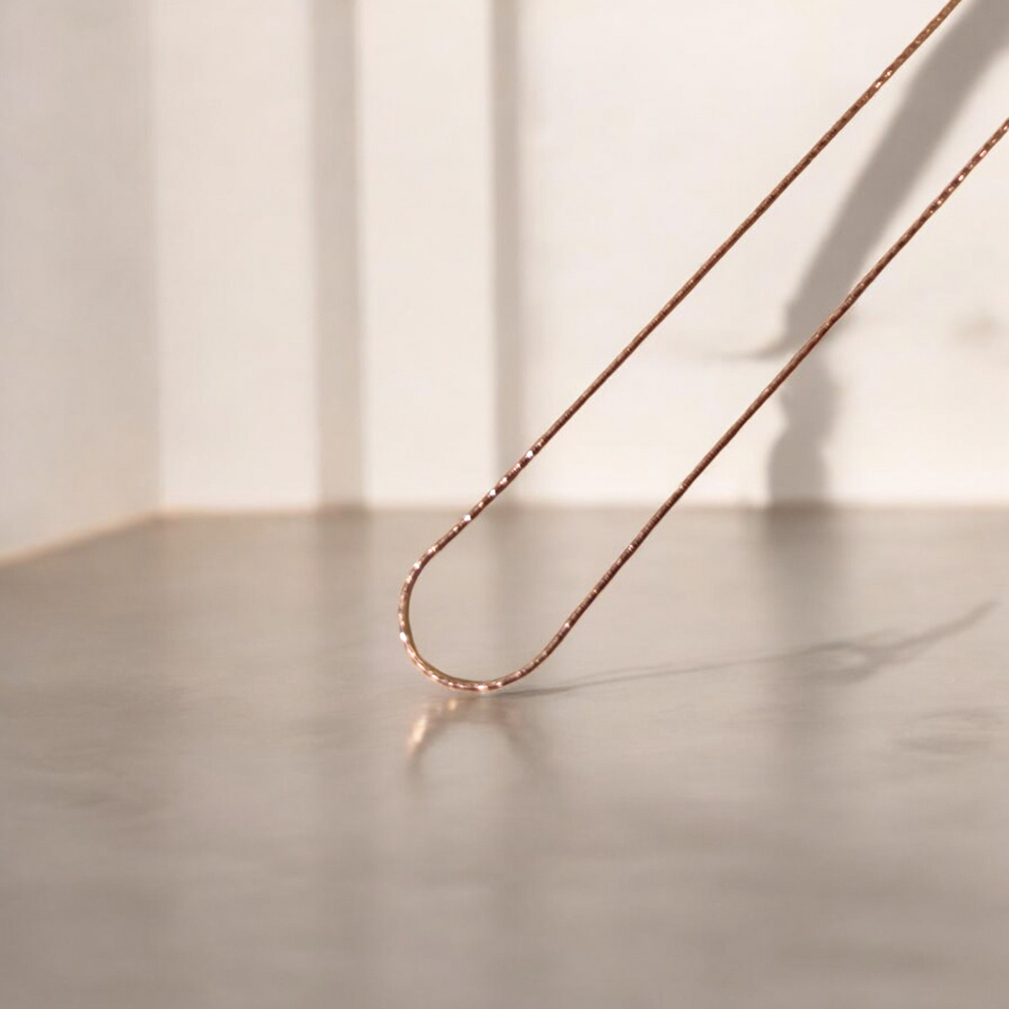 Radiant Rose Gold Chain