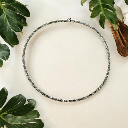 Twisted Rope Chain Necklace