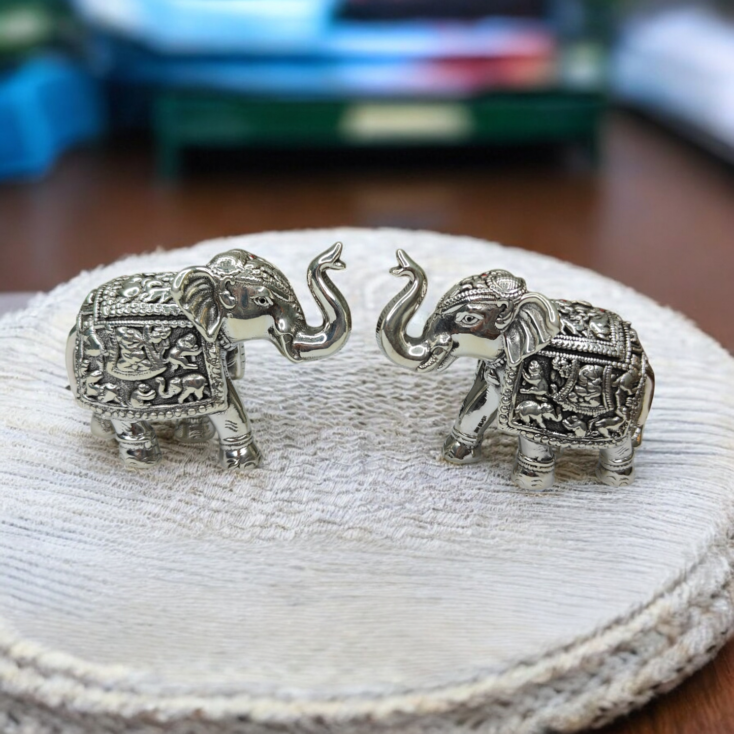 Timeless Grace: 999 Silver Elephant Masterpiece