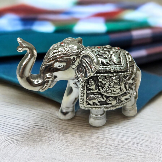 Timeless Grace: 999 Silver Elephant Masterpiece