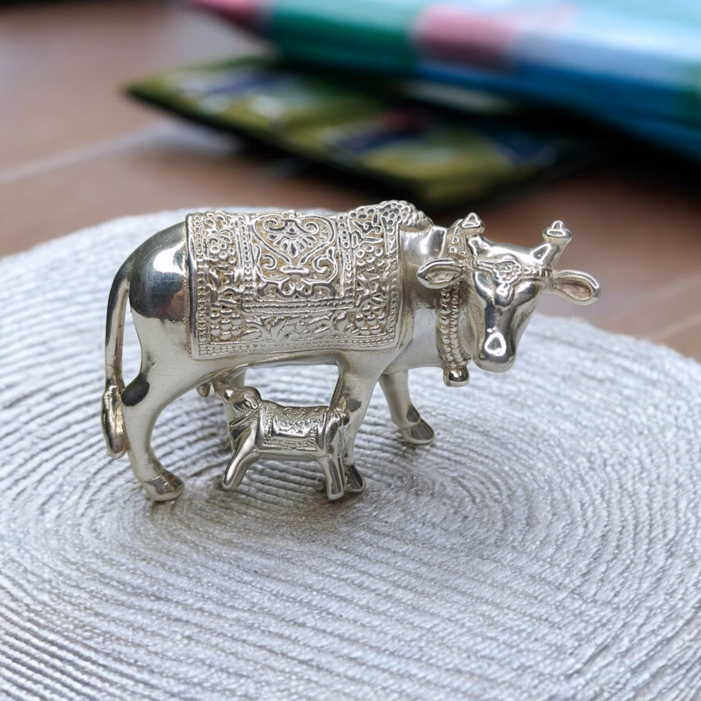 Sacred Silver Cow Idol