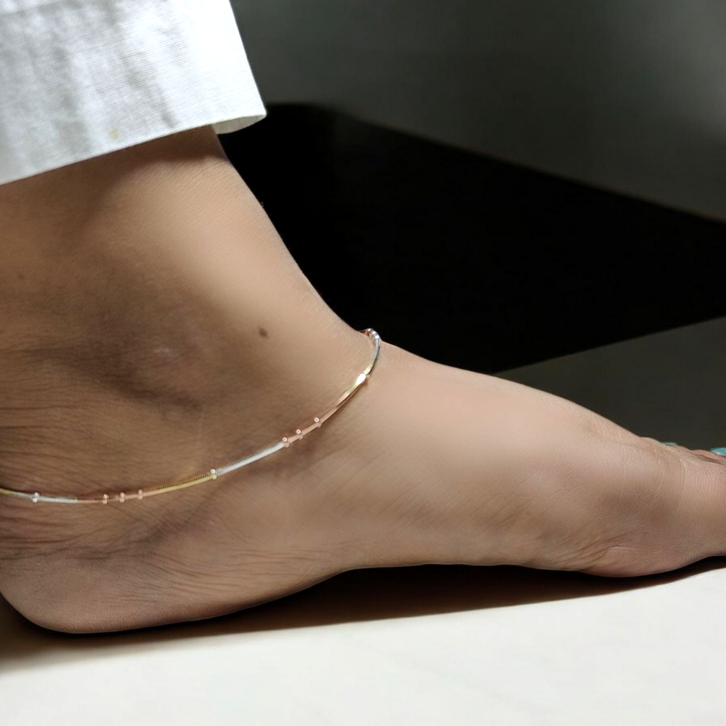 Trio Gleam Anklet