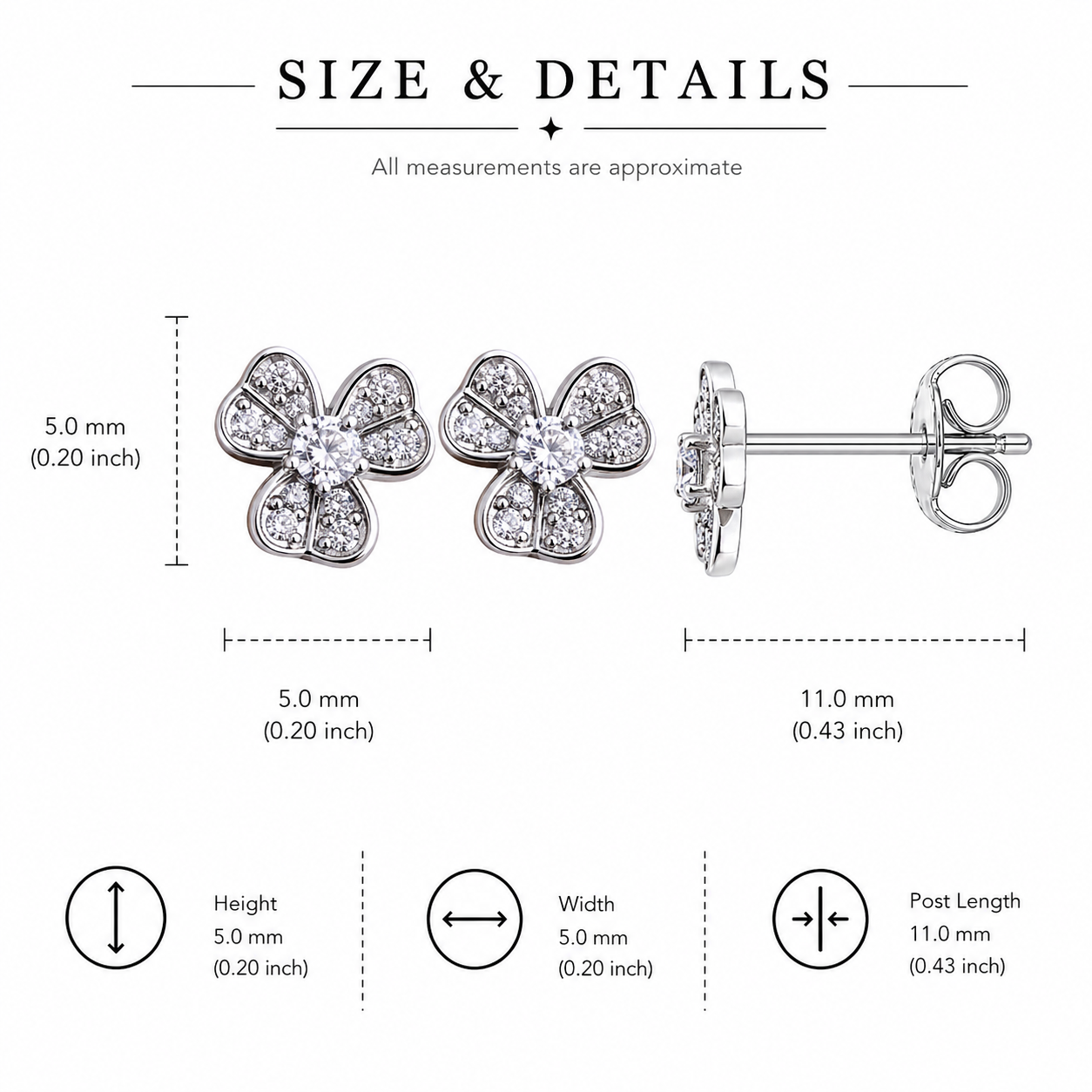 Static Shine Earrings