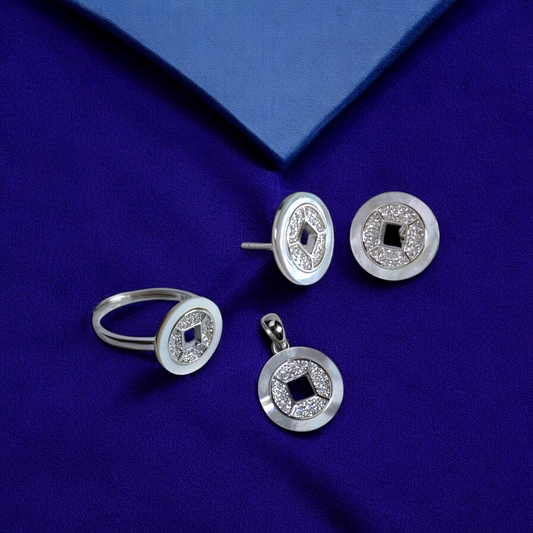 Celestial Harmony Mother-of-Pearl Set
