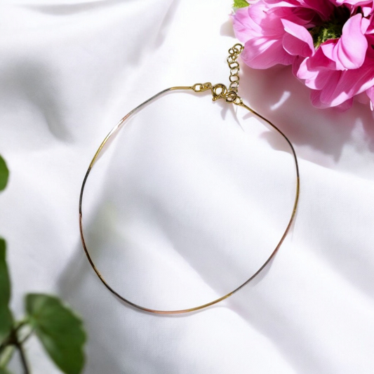 Threefold Shine Anklet