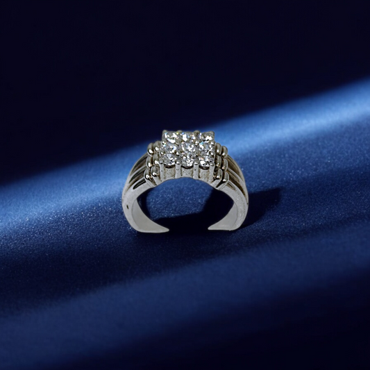 Handcrafted Grand Luxe Sterling Band