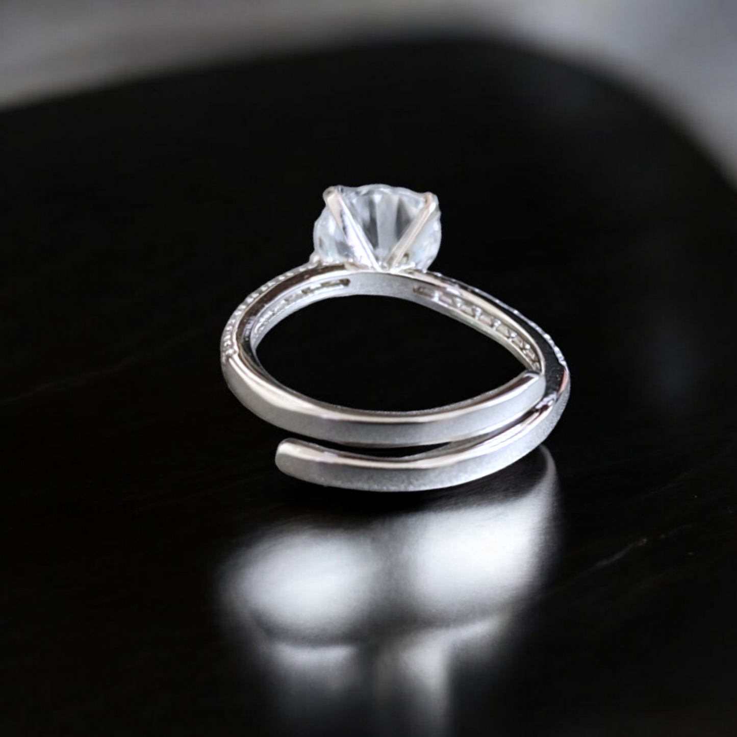 The Luminous Solitaire Ring