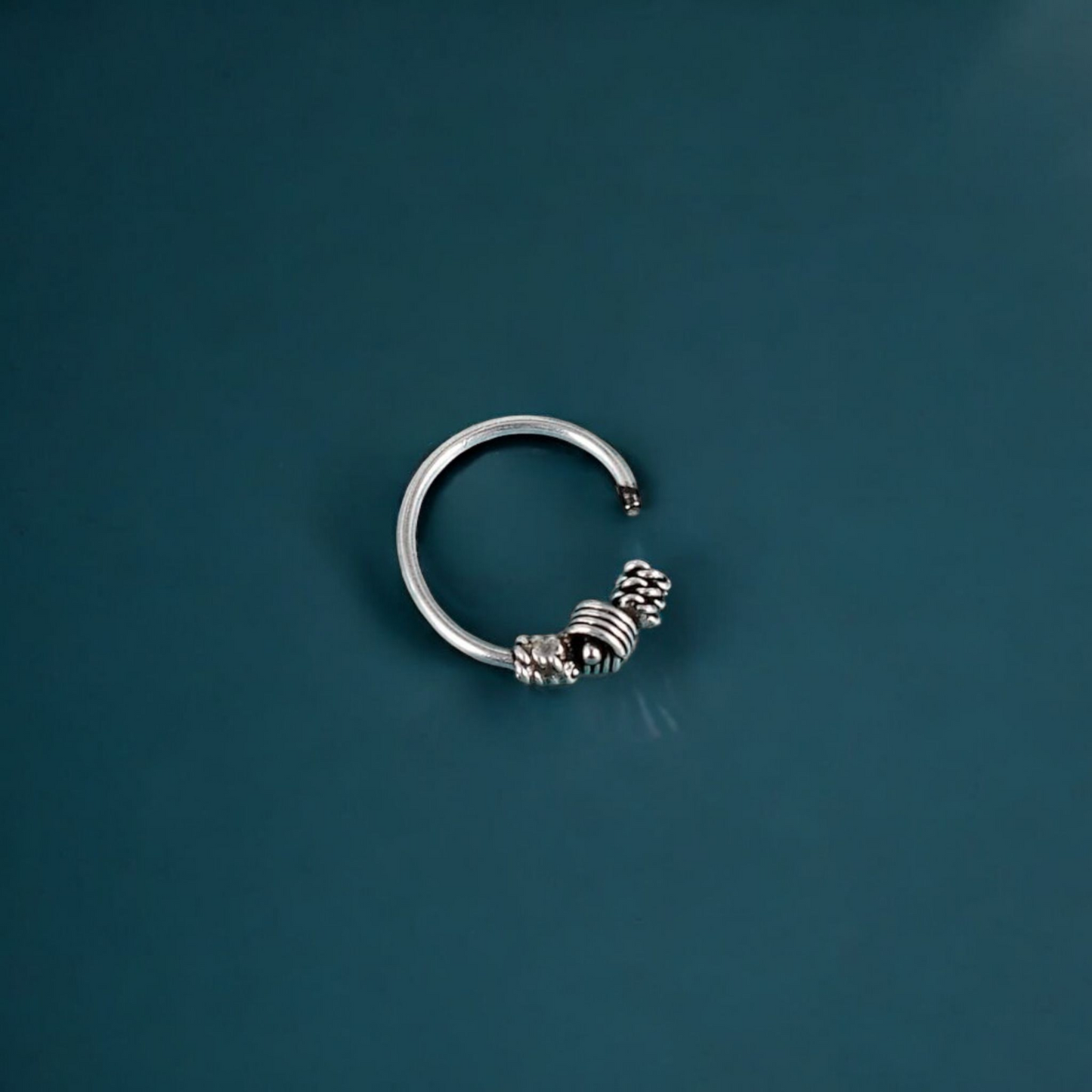 925 Sterling Silver Hoop Nose Ring