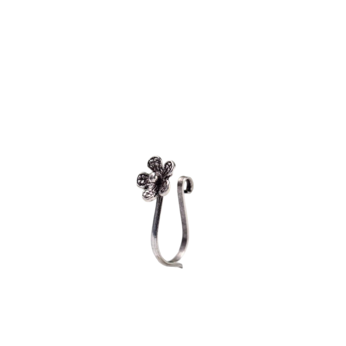 Flower Clip On Nosepin