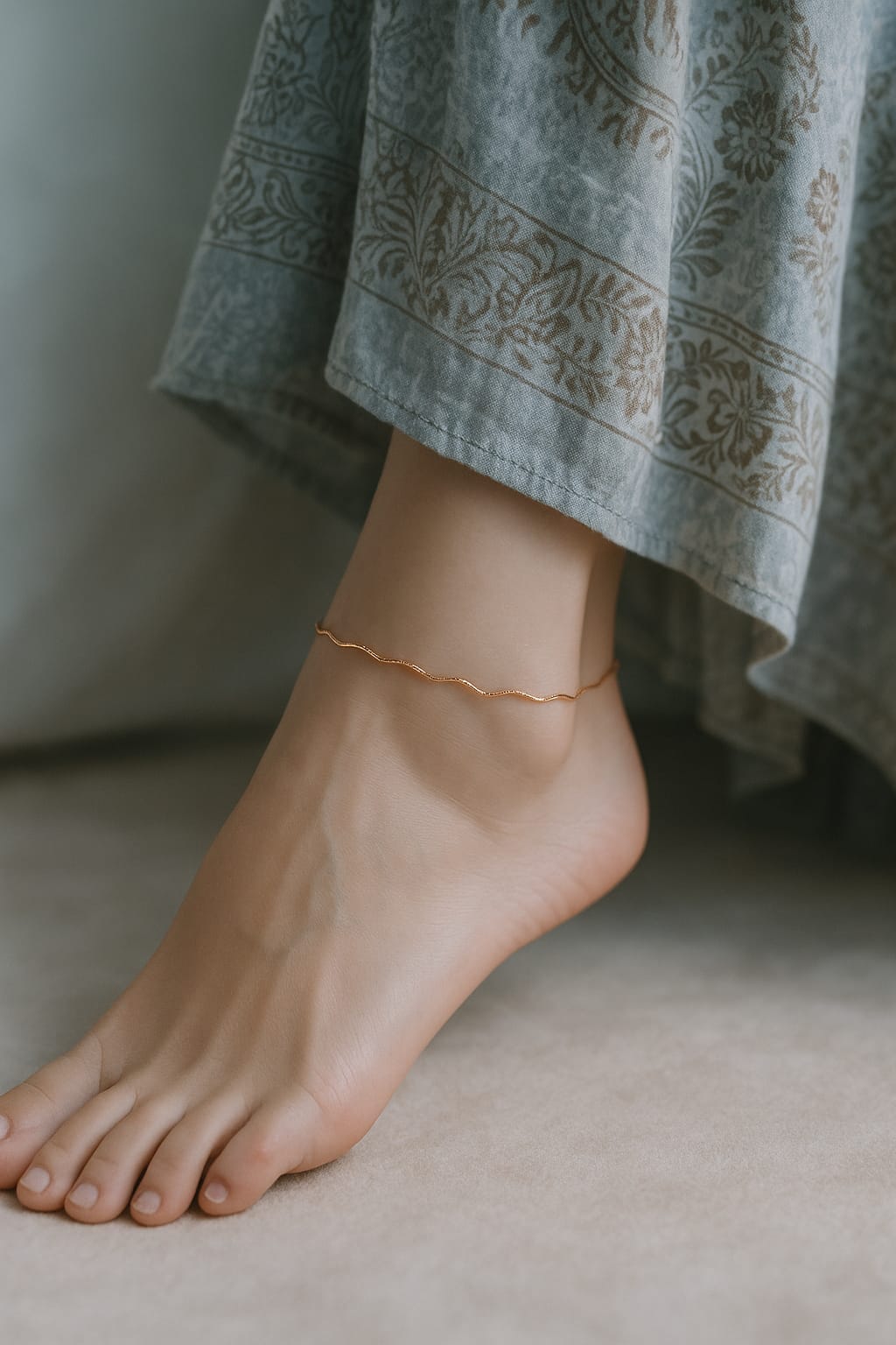 Rose Glow Anklet