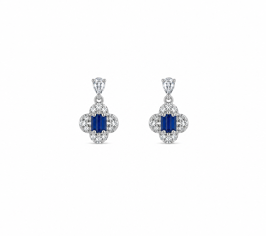 Clover Glow Drop Earrings