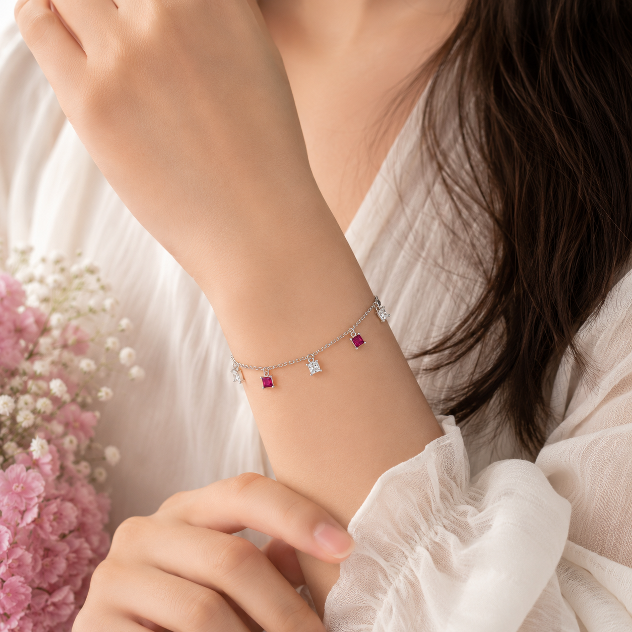 Sparkling Charm Bracelet