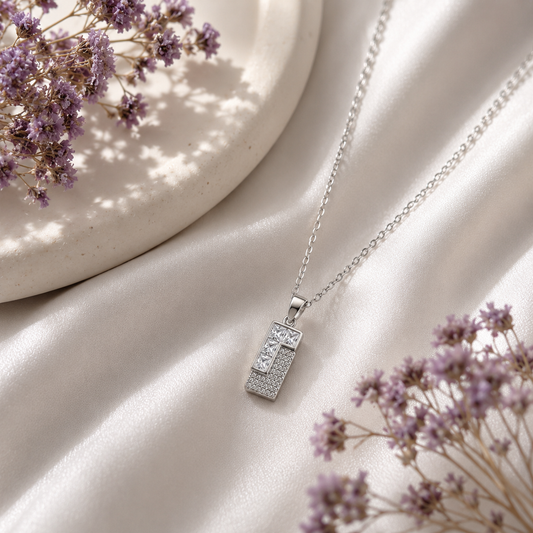 Geometric Spark Necklace