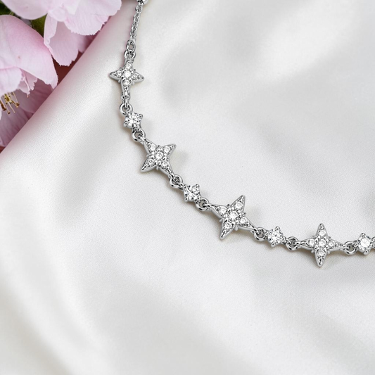 Dainty Star Link Bracelet