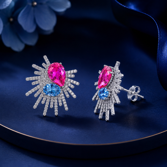 Velvet Orbit Earrings
