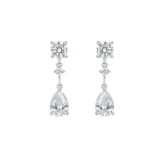 Crystal Cascade Elegance Earrings