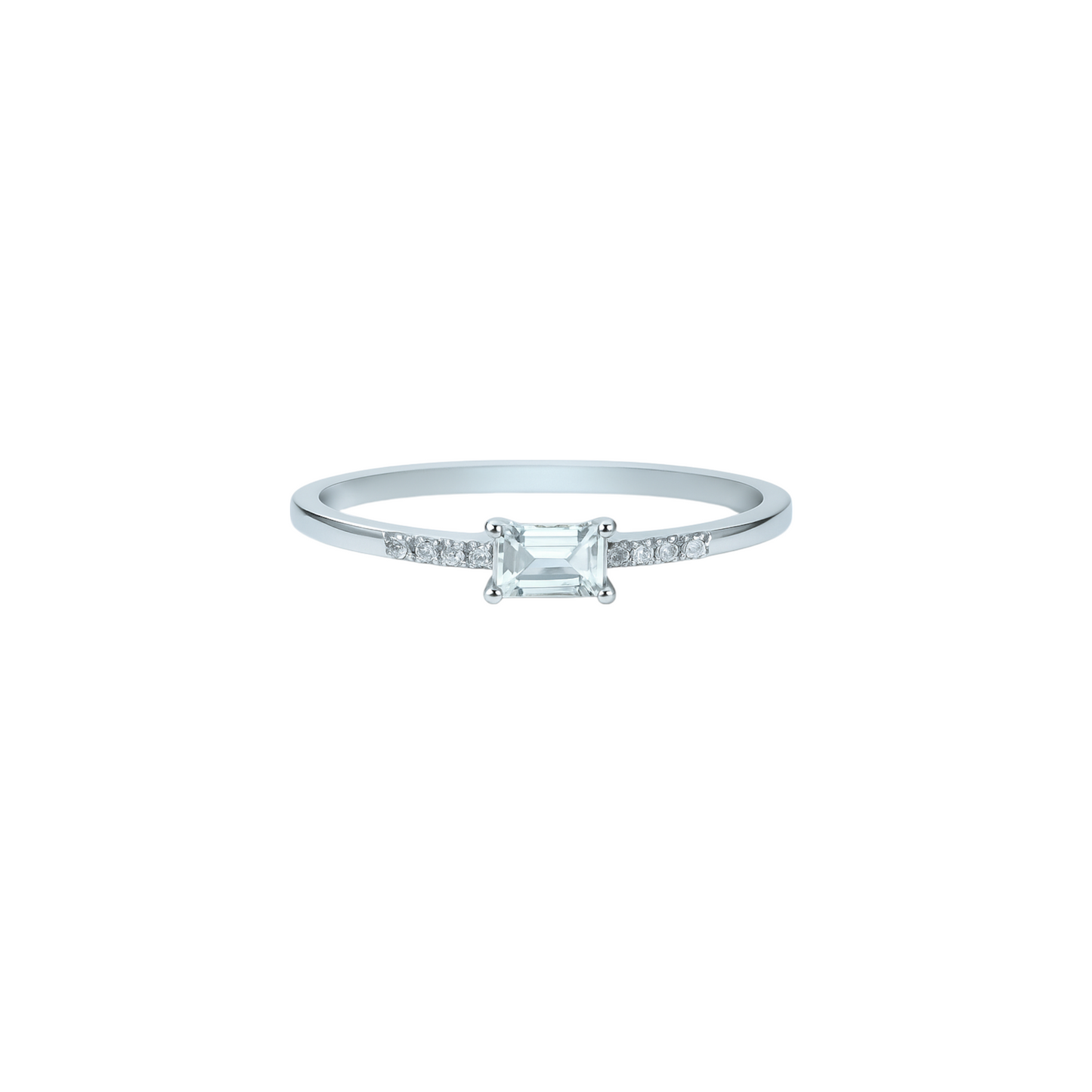 Linear Luxe Ring