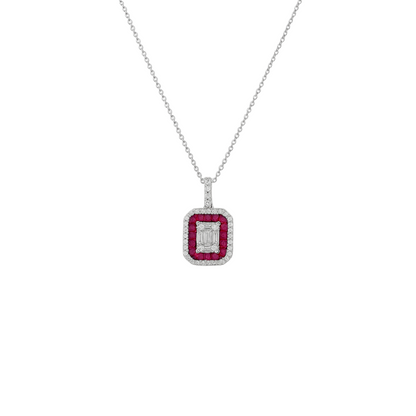 Crimson Radiance Necklace