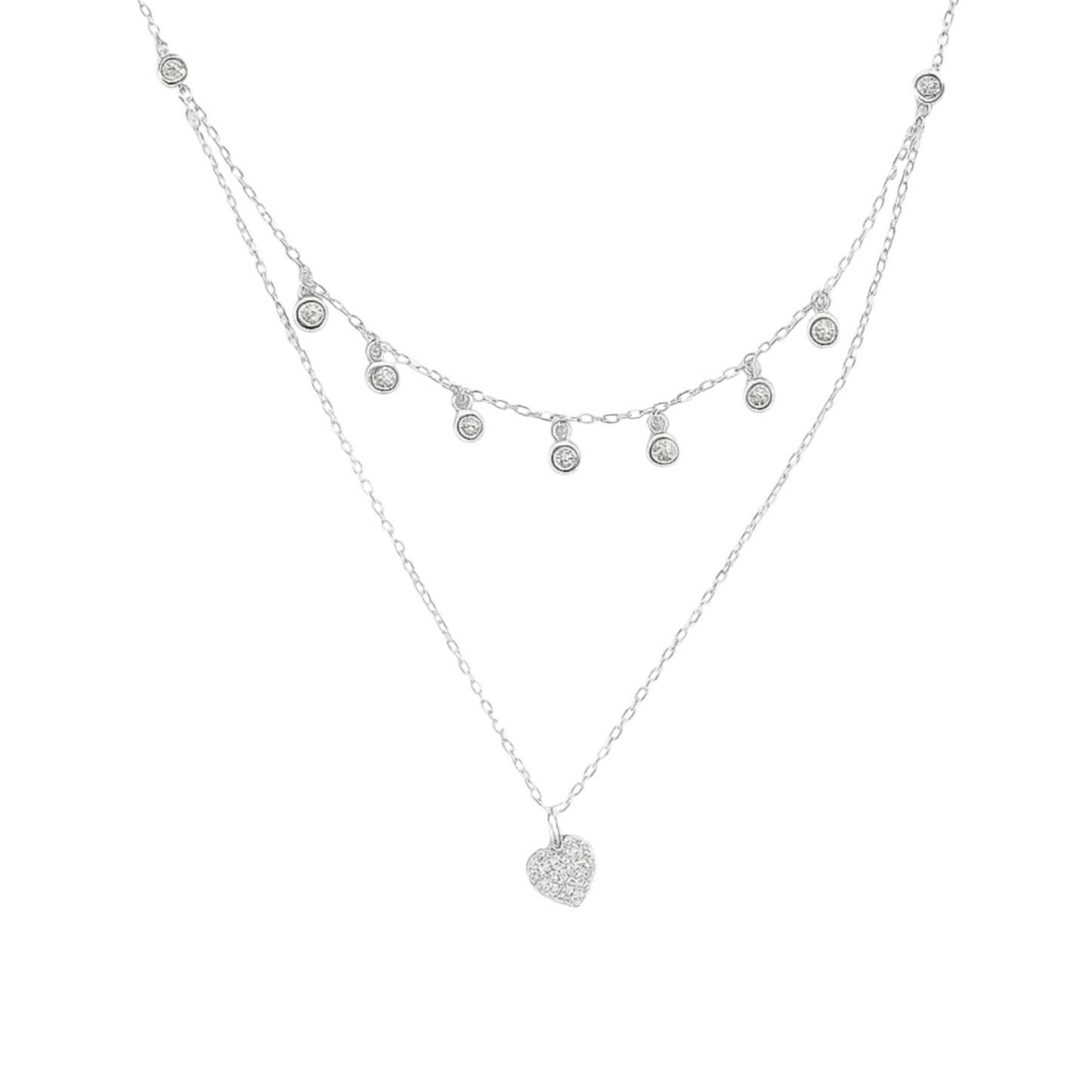 Double Charm Necklace