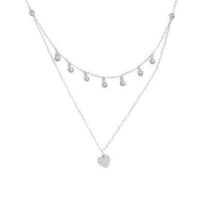 Double Charm Necklace