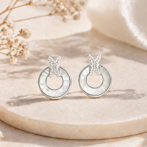 Cloud Loop Earrings