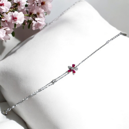 Minimal Floral Bracelet