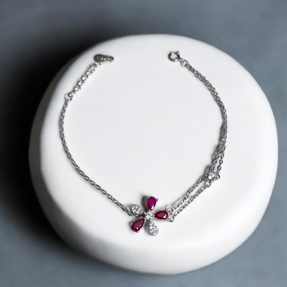 Minimal Floral Bracelet