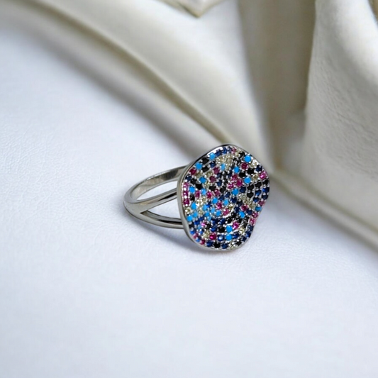 Colorburst Halo Ring