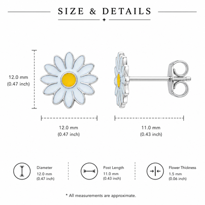 Daisy Stud Earrings