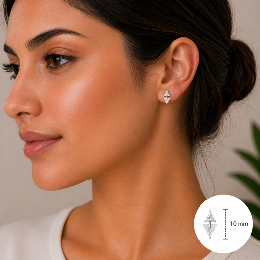 Trinity Studs Earrings